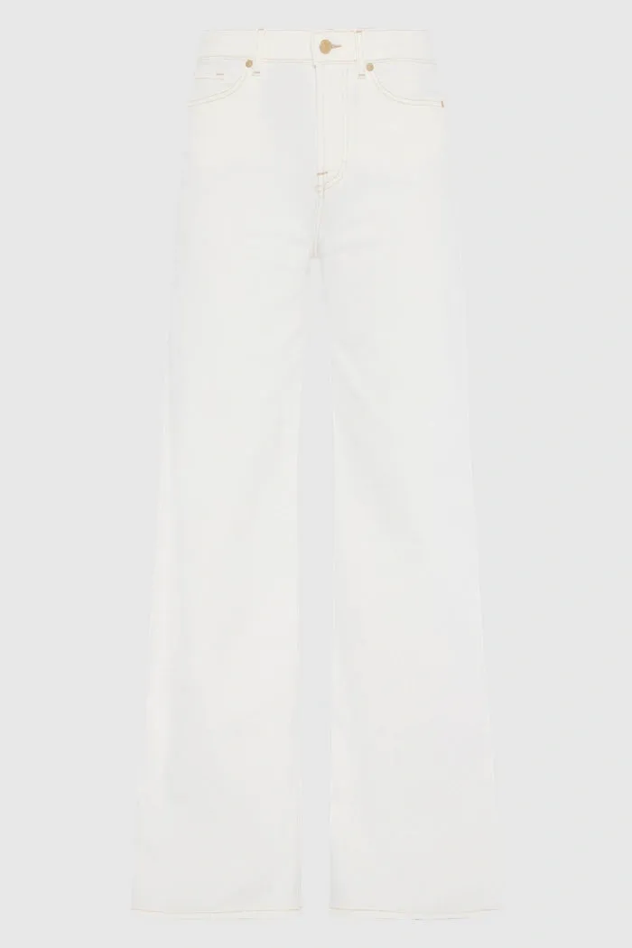 7 For All Mankind Lotta Sugar white jeans