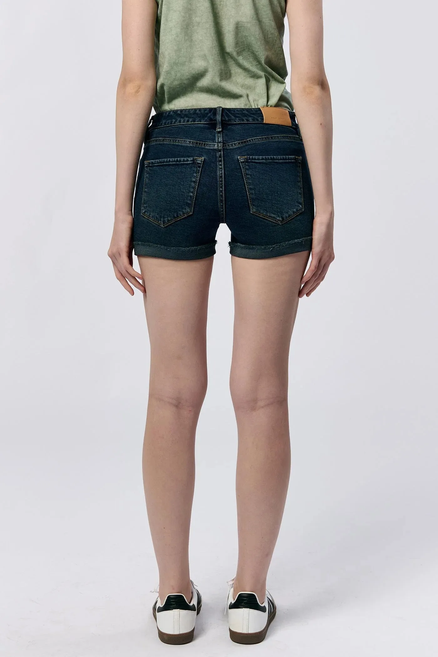 Ava Denim Short- Garnish