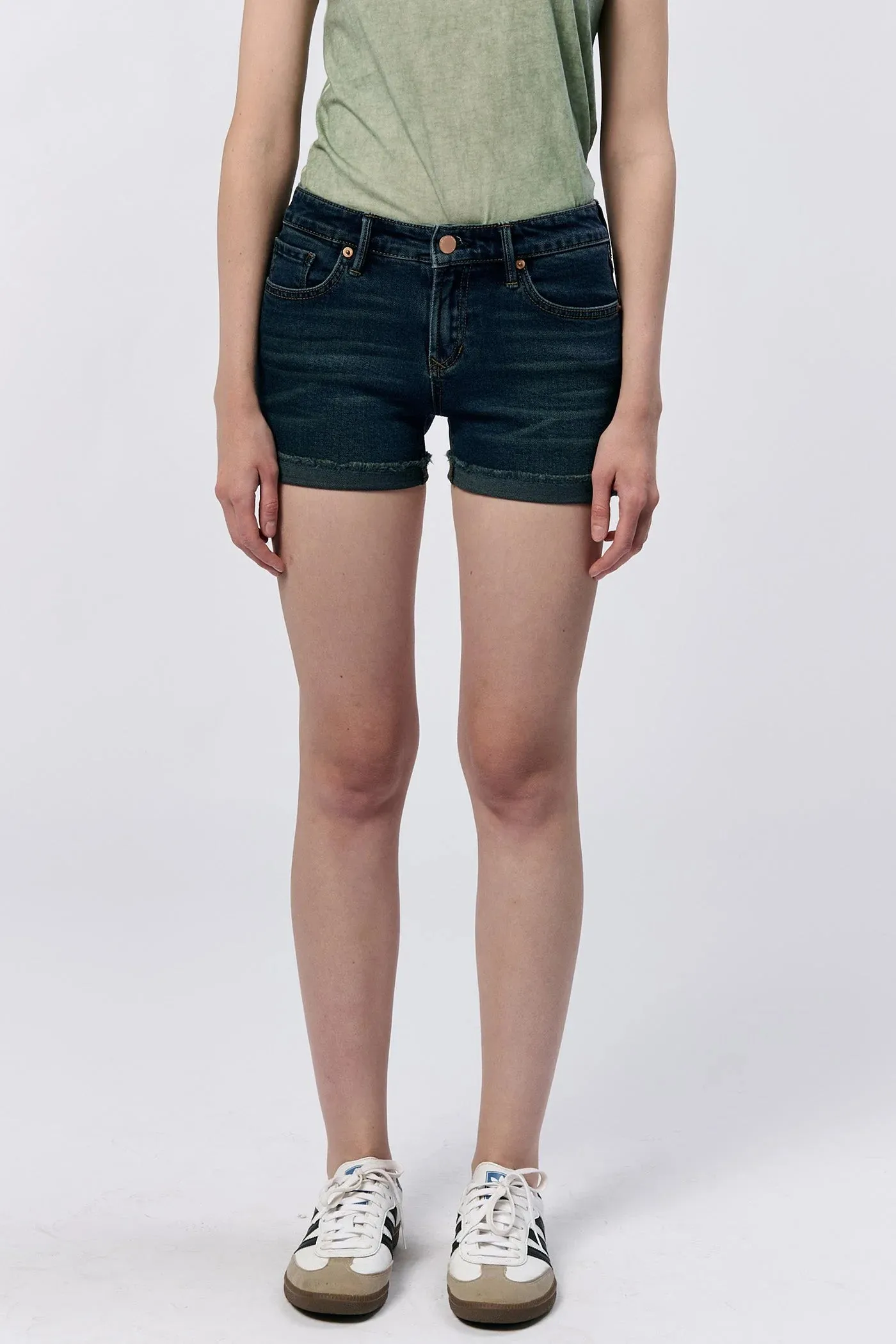 Ava Denim Short- Garnish