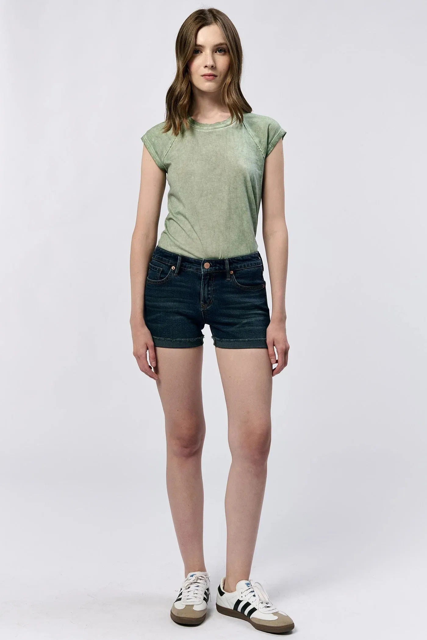 Ava Denim Short- Garnish
