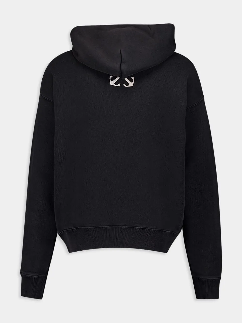 Bacchus-Print Cotton Hoodie