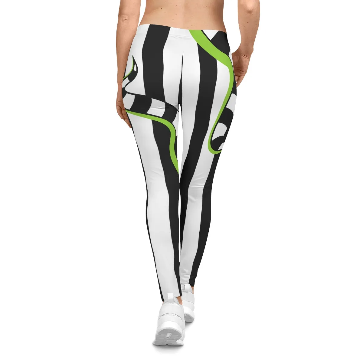 Beetlejuice & Sandworm Street Style | Horror freak Leggings
