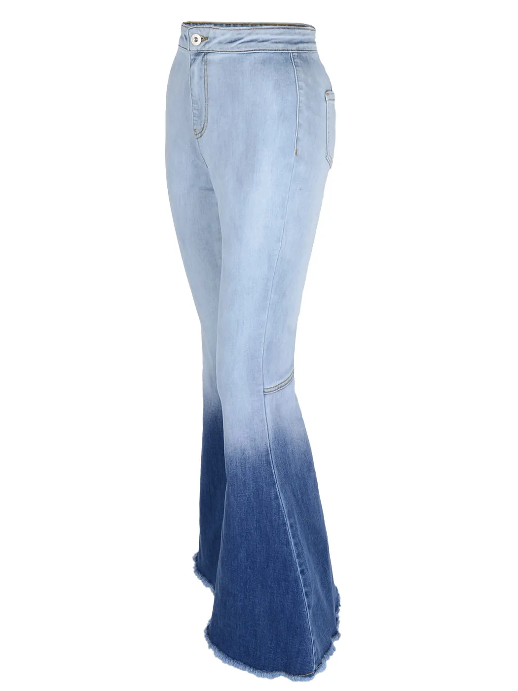 Bell Bottom High Waist Denim Jeans