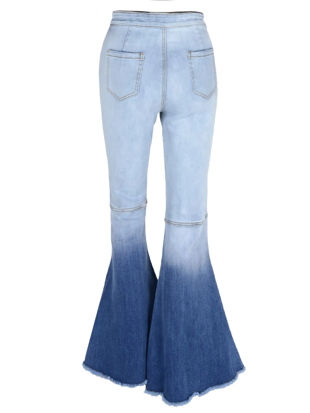 Bell Bottom High Waist Denim Jeans