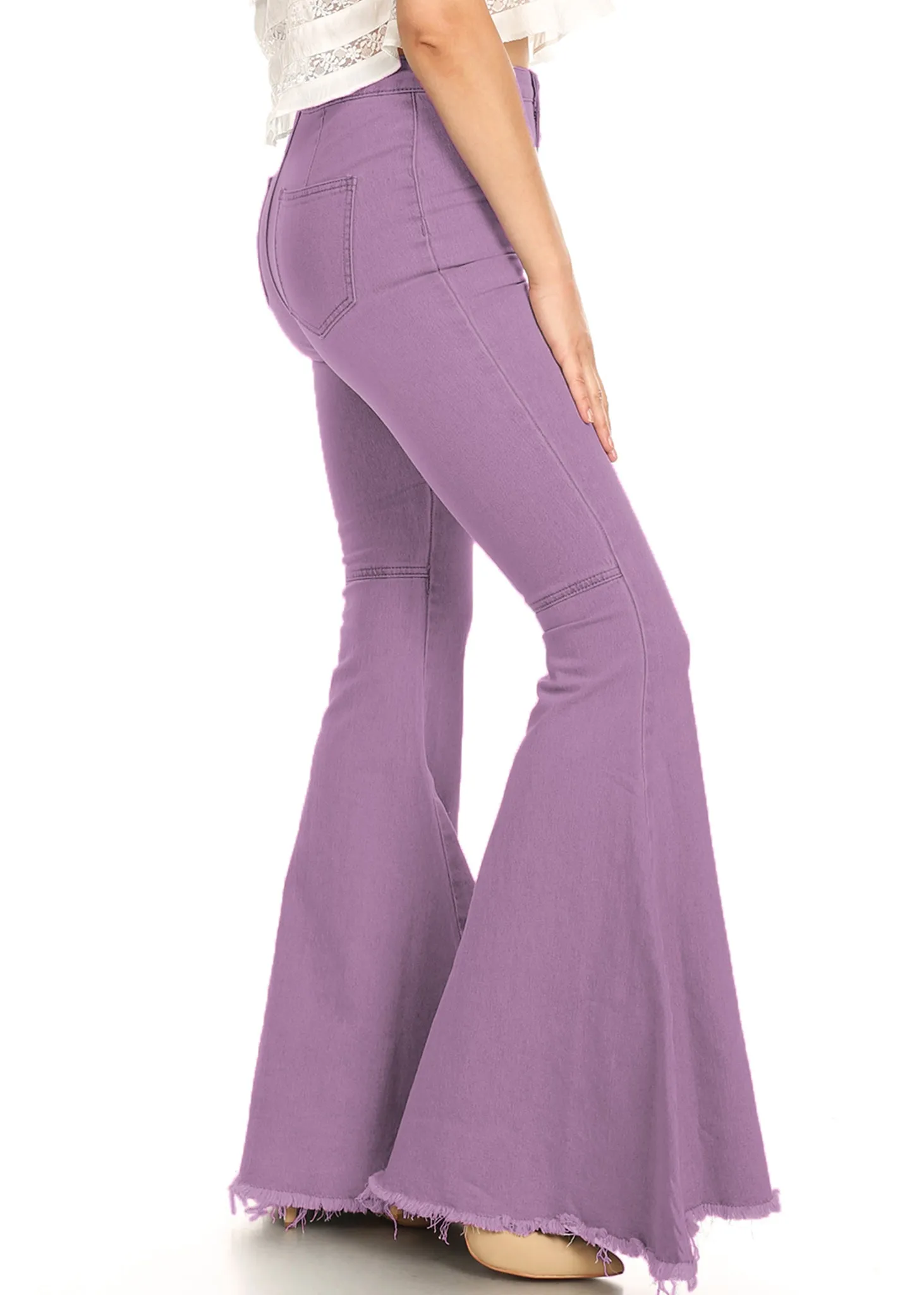 Bell Bottom High Waist Denim Jeans
