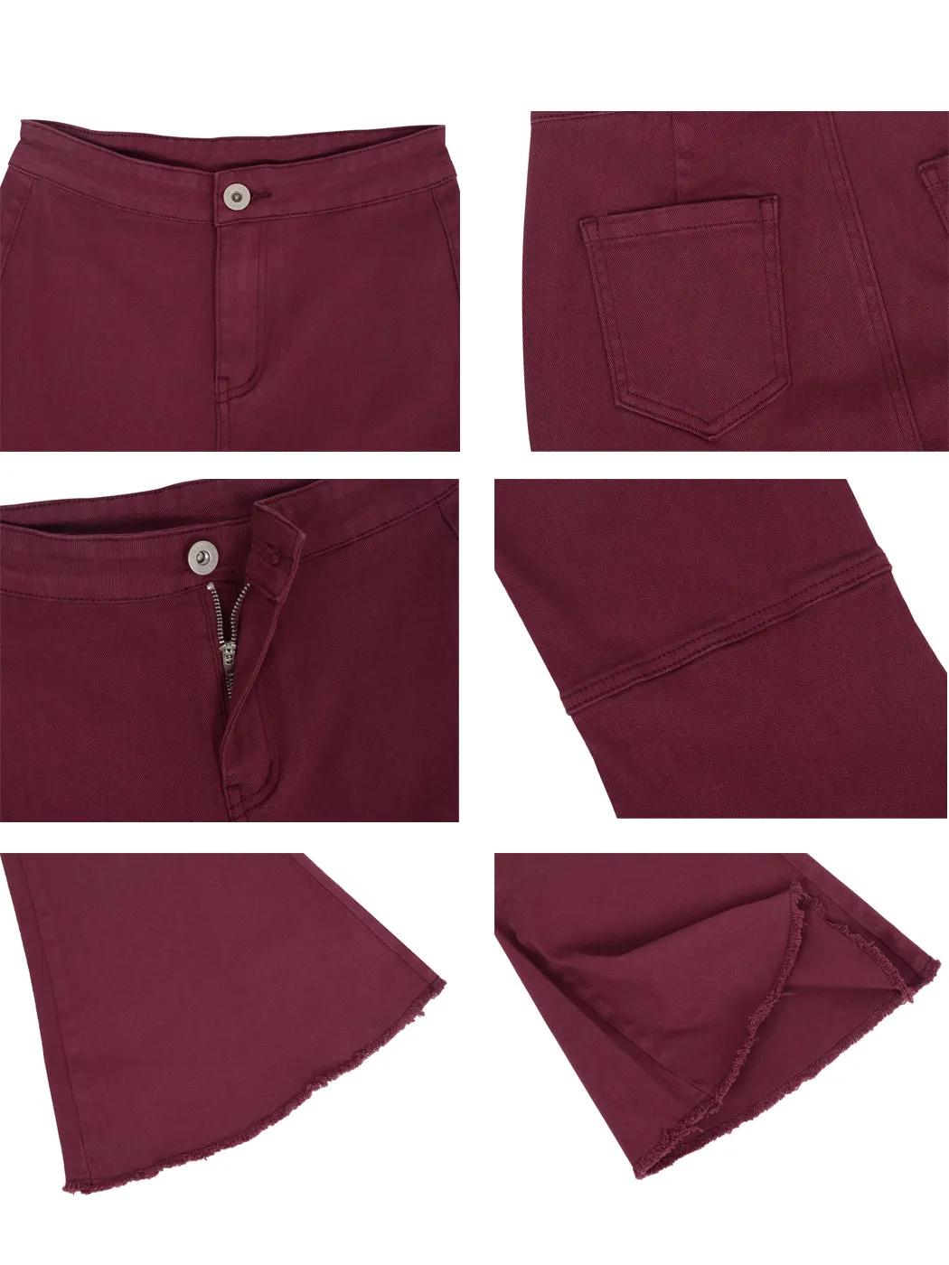 Bell Bottom High Waist Denim Jeans