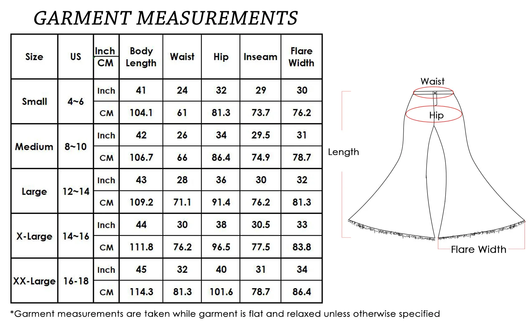 Bell Bottom High Waist Denim Jeans
