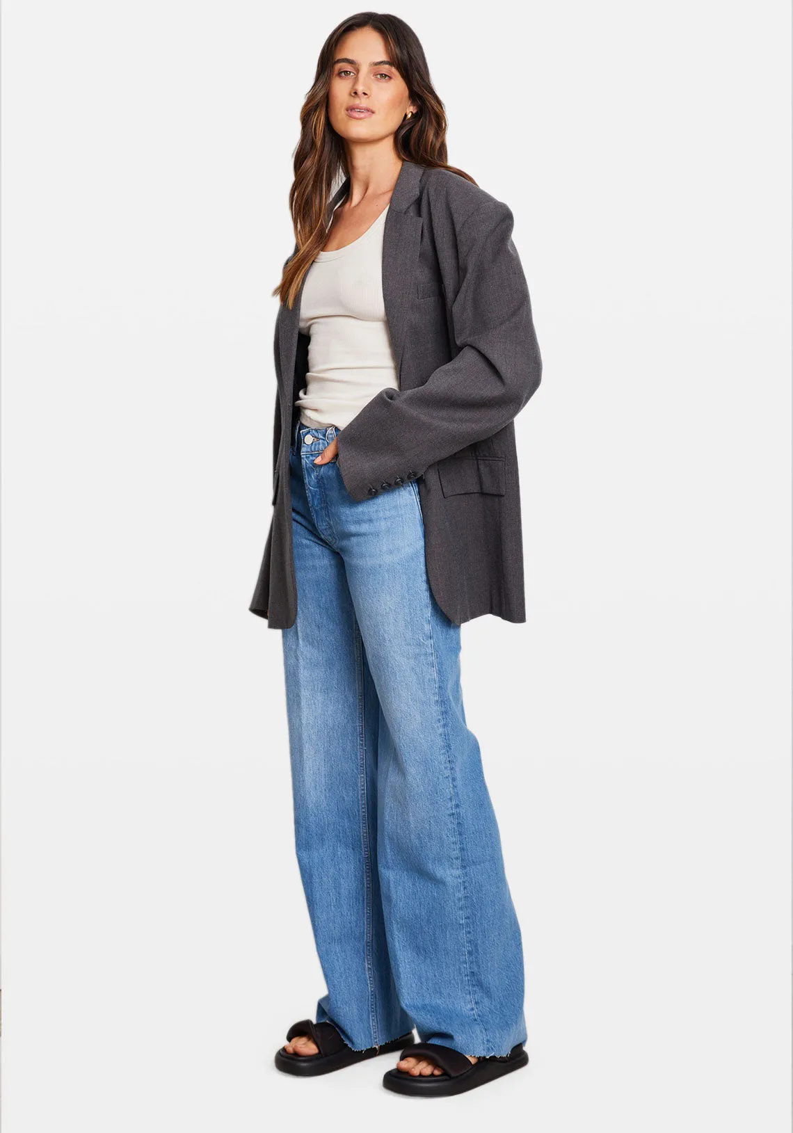BELLA BLAZER GREY