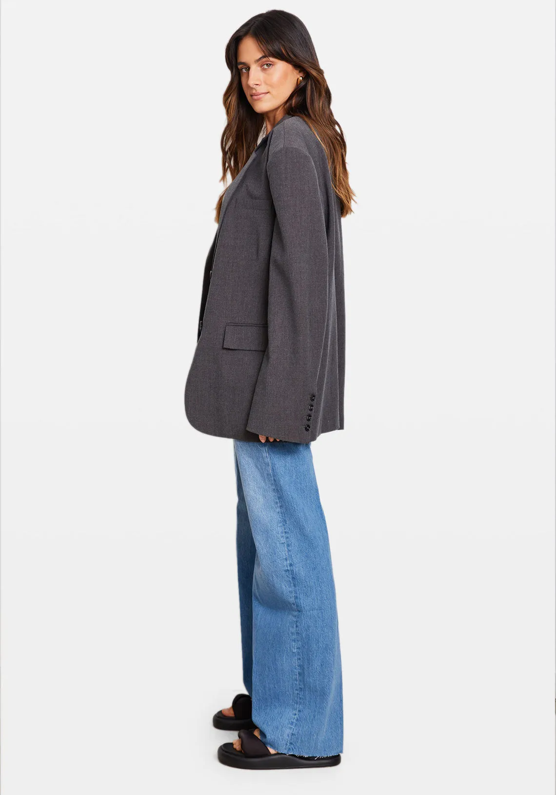 BELLA BLAZER GREY