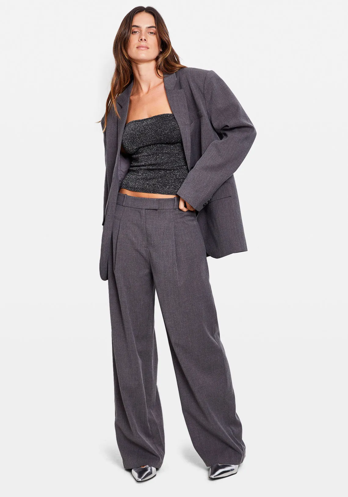 BELLA BLAZER GREY