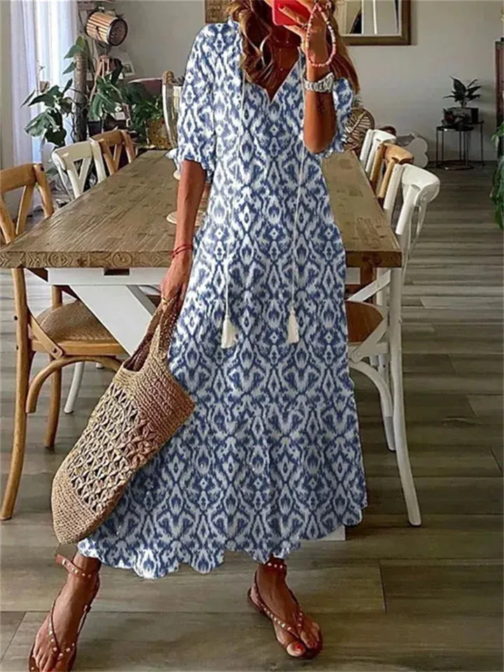 BellaSole Elegant Maxi Summer Dress  Light, Airy Fabric