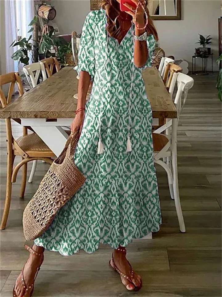 BellaSole Elegant Maxi Summer Dress  Light, Airy Fabric