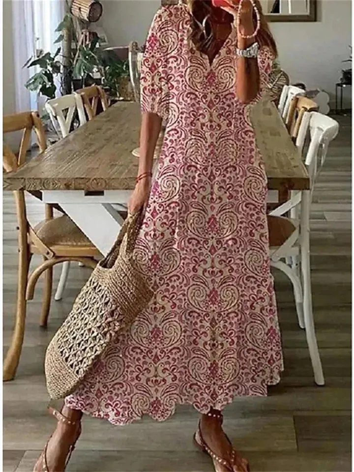 BellaSole Elegant Maxi Summer Dress  Light, Airy Fabric