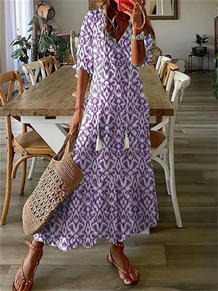 BellaSole Elegant Maxi Summer Dress  Light, Airy Fabric