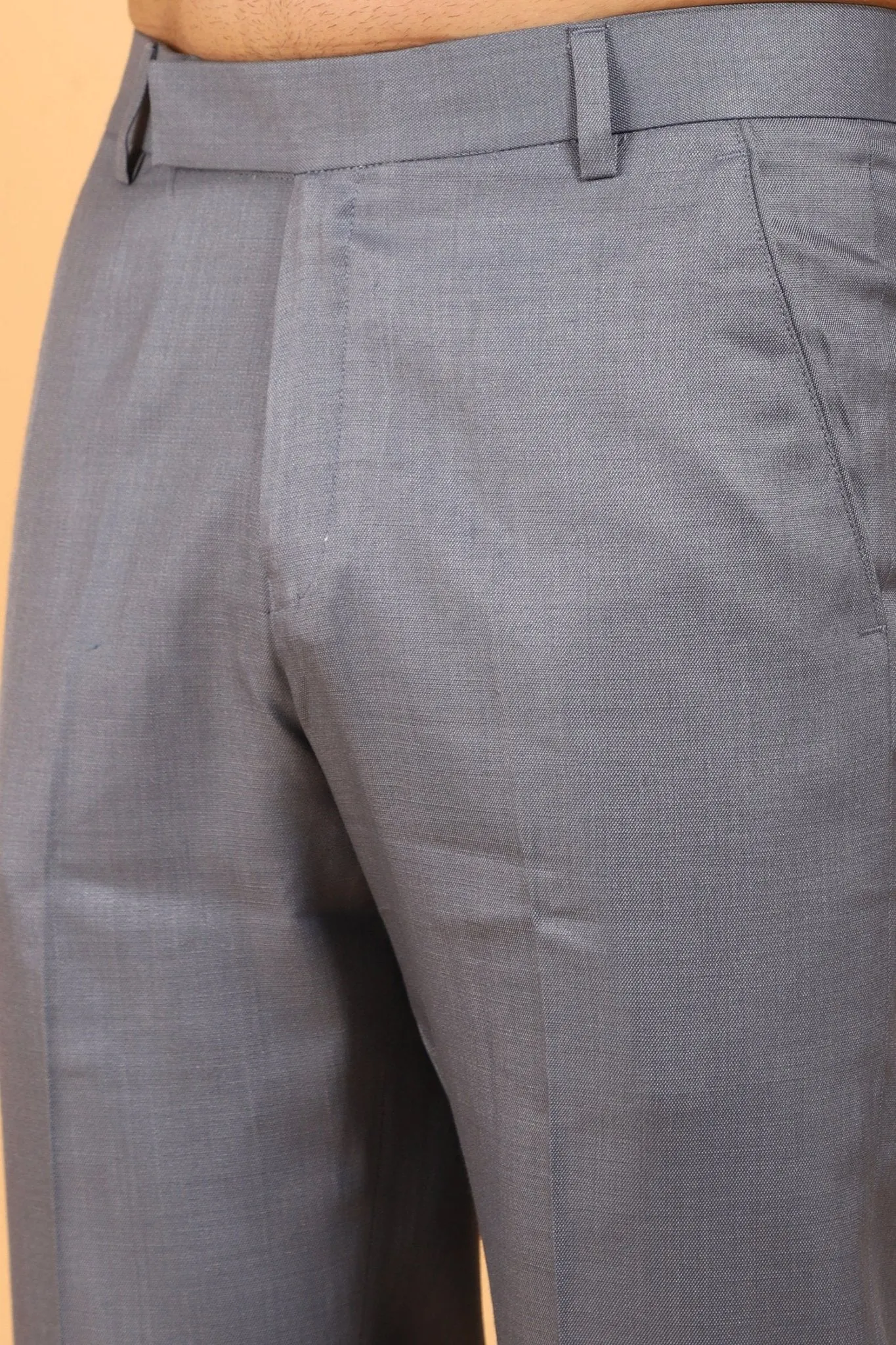 Bluebird Men's Slate Grey Polycotton Trouser