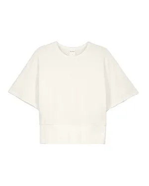 Boxy Rib T-shirt - Off White