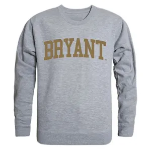 Bryant University Game Day Crewneck Pullover Sweatshirt Sweater Heather Grey