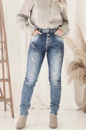 Chic farkut, blue wash