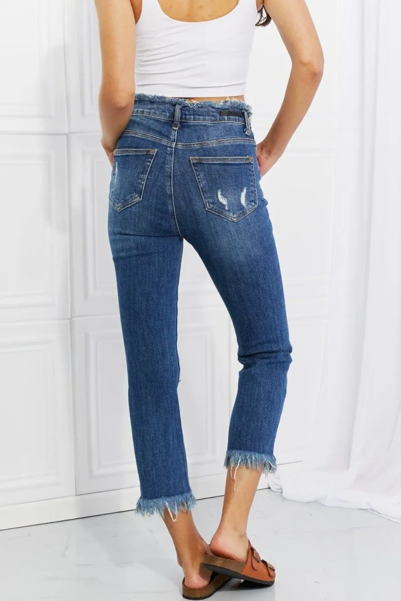 Chic Undone Straight Leg Jeans