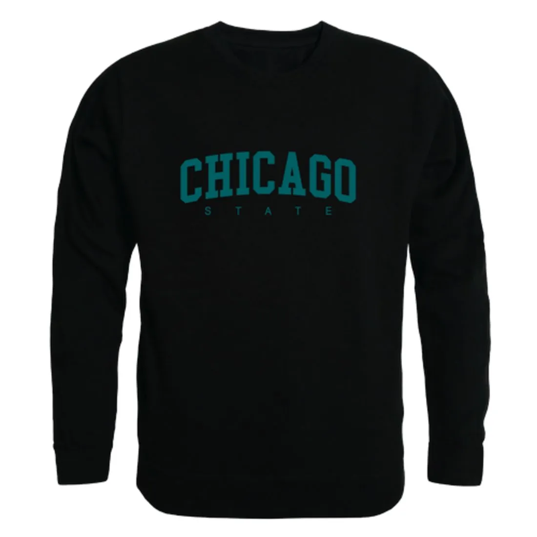 Chicago State University Cougars Arch Fleece Crewneck Pullover Sweatshirt