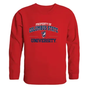 Columbus State University Cougars Property Fleece Crewneck Pullover Sweatshirt