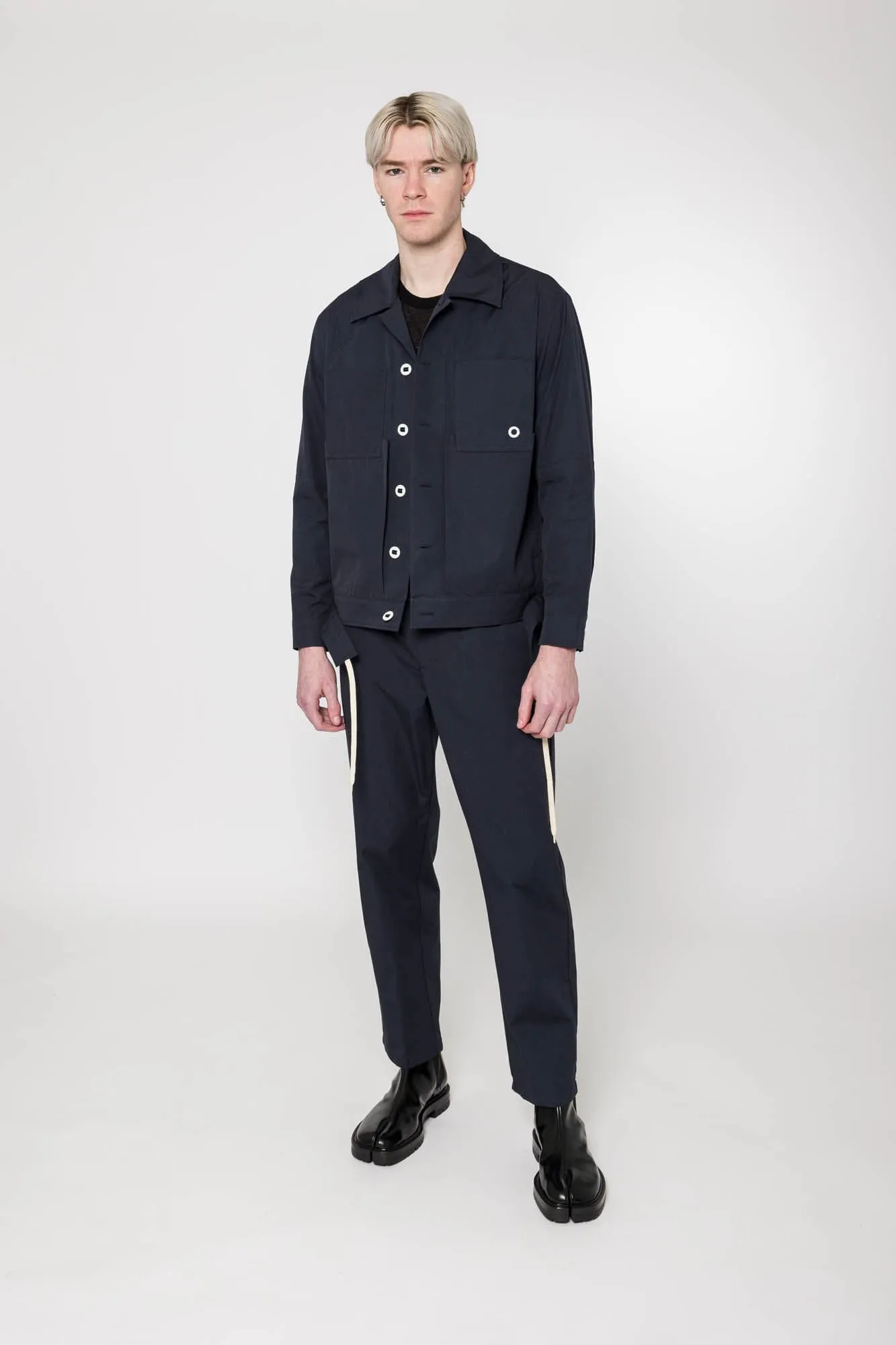 Craig Green Circle Worker Jacket in Navy