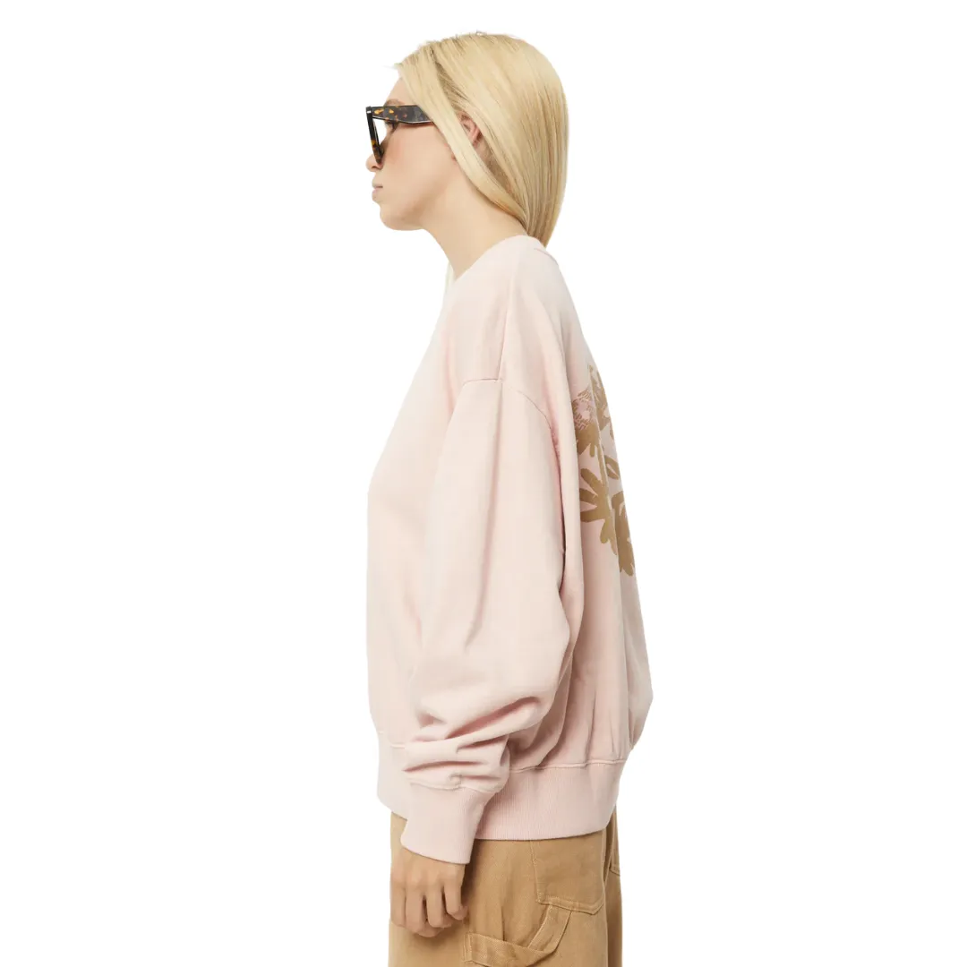 Daze Hemp Crew Neck Jumper - Lotus