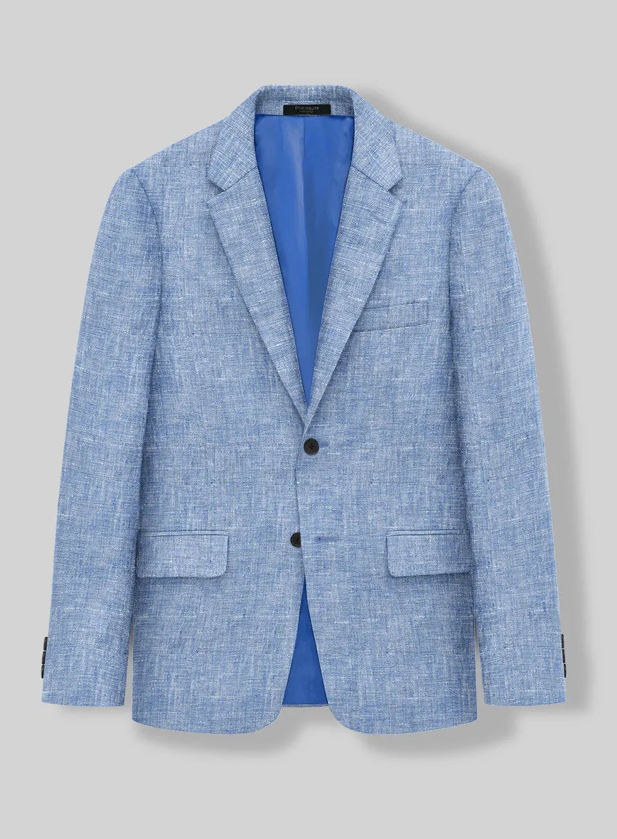 Desert Blue Linen Suit
