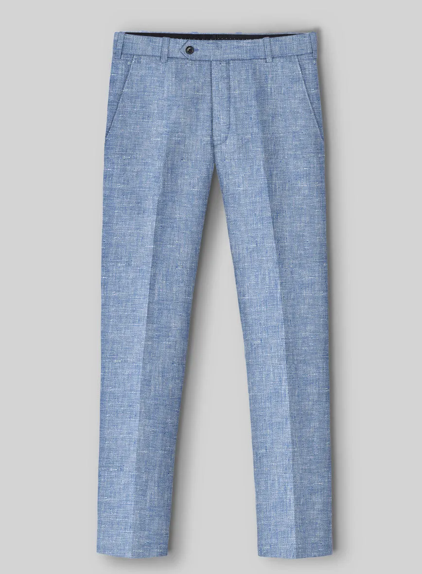 Desert Blue Linen Suit