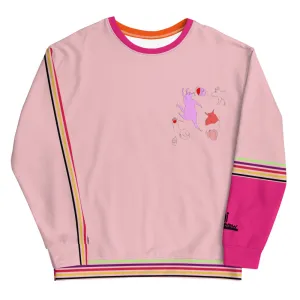 Doggies pink Sweatshirt.