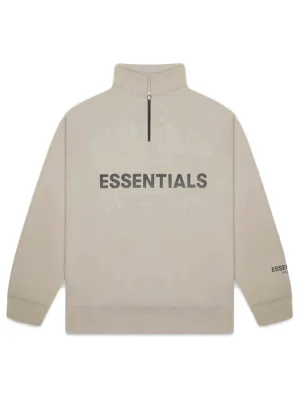 Fear Of God Essentials Half Zip Pullover Olive [FW20]