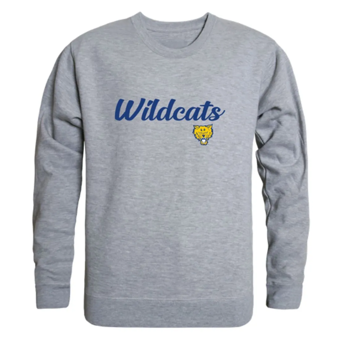 Fort Valley State University Wildcats Script Fleece Crewneck Pullover Sweatshirt