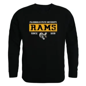 Framingham State University Rams Established Fleece Crewneck Pullover Sweatshirt