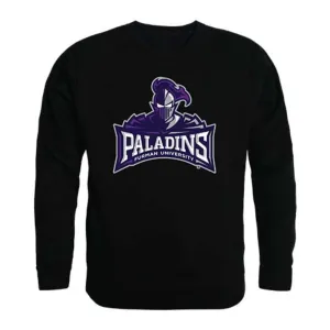 Furman University Paladins Crewneck Pullover Sweatshirt Sweater Black