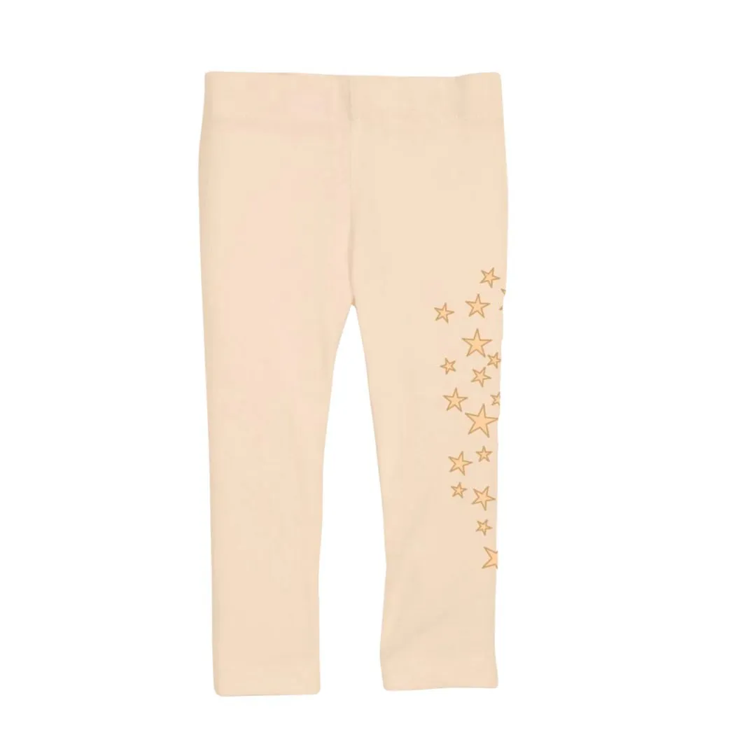 Golden Era Leggings - Faded Pink by Tiny Whales - FINAL SALE