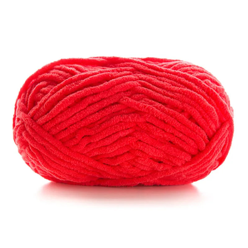 Handwoven Chenille Coarse Yarn