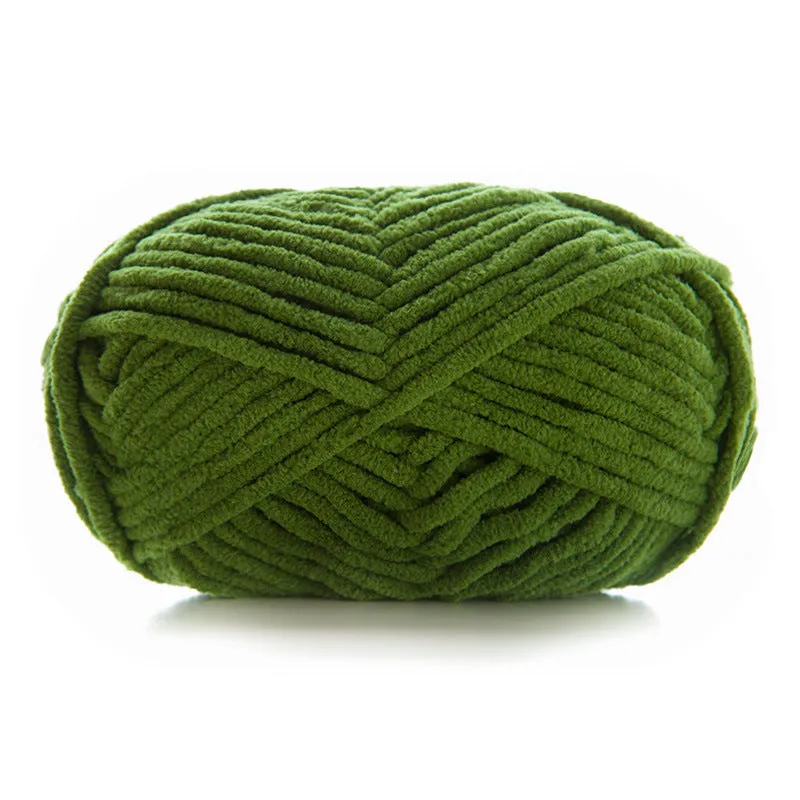 Handwoven Chenille Coarse Yarn