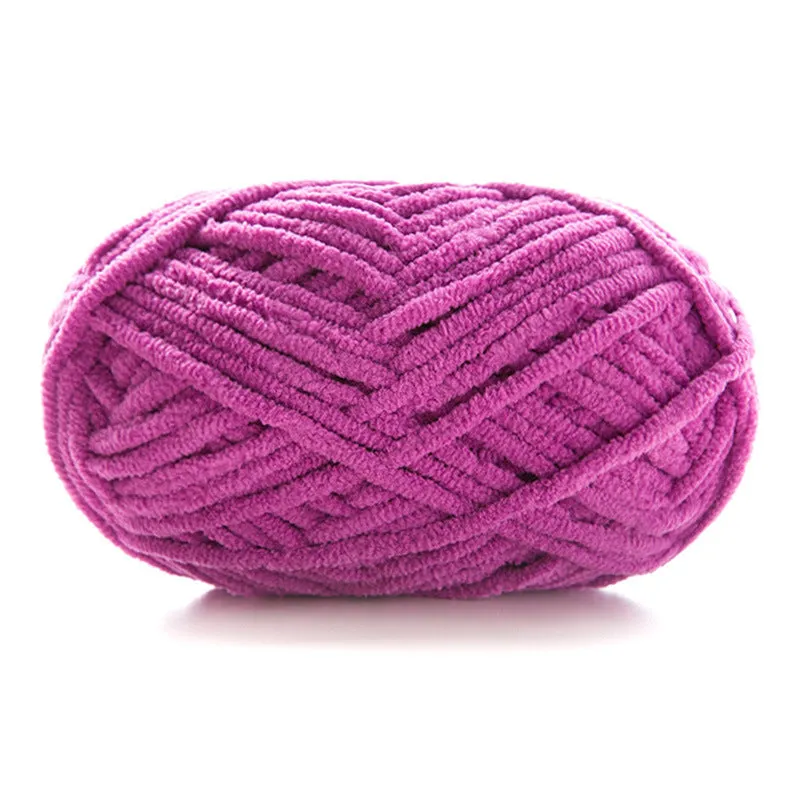 Handwoven Chenille Coarse Yarn