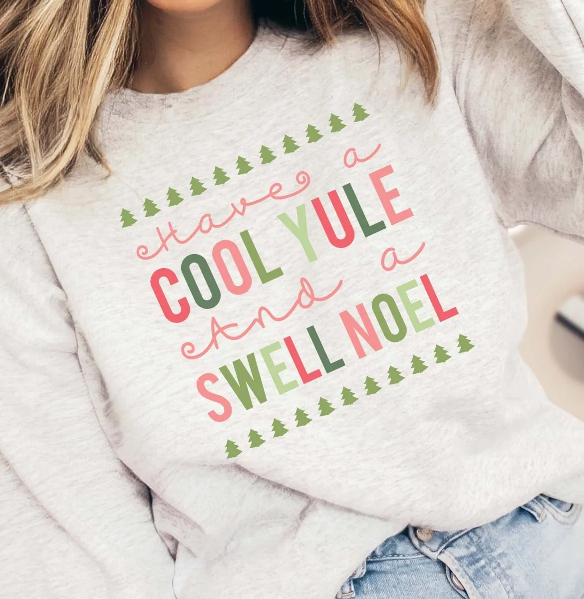 Have A Cool Yule Wholesale Crewneck Sweatshirt