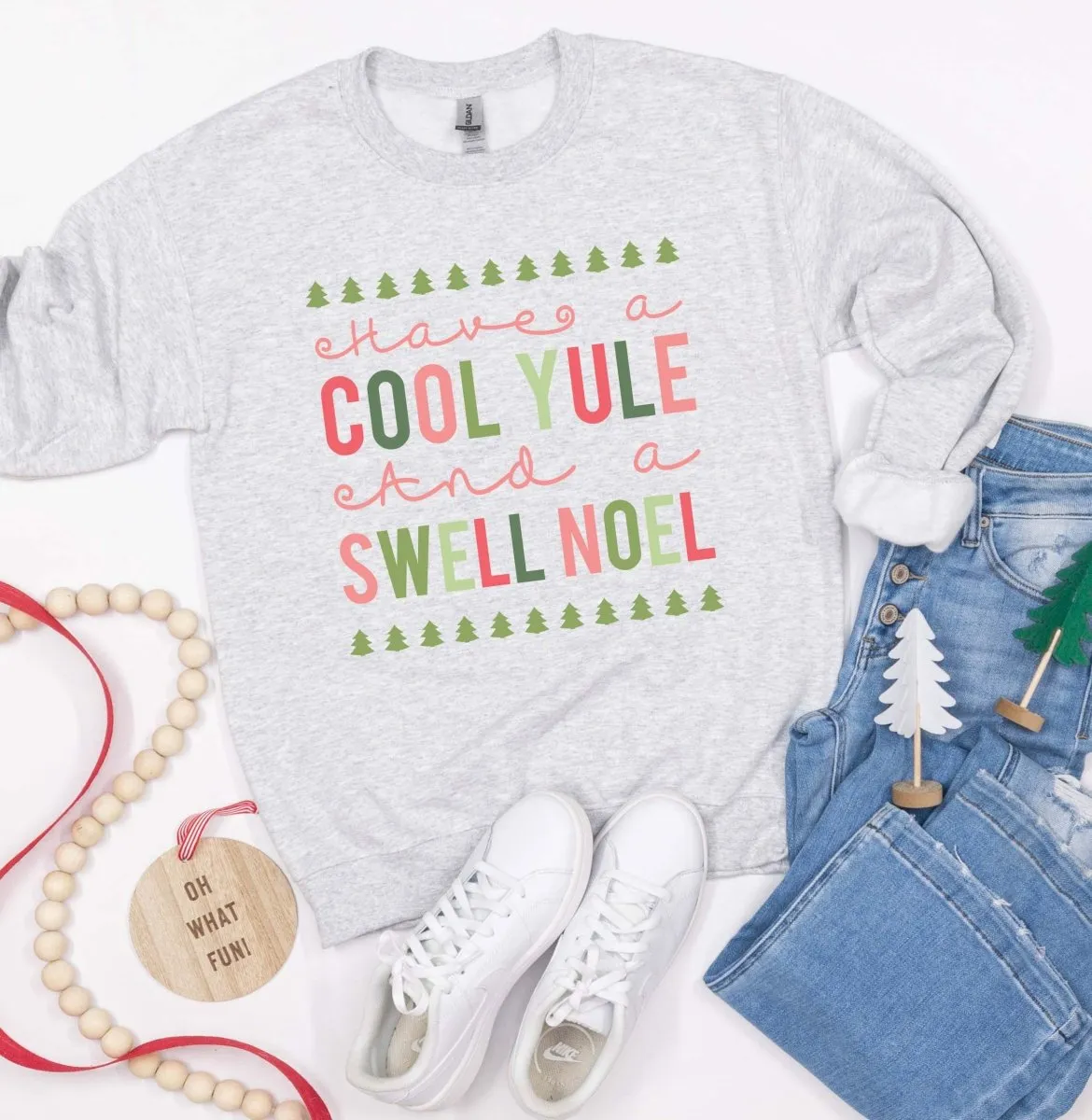 Have A Cool Yule Wholesale Crewneck Sweatshirt
