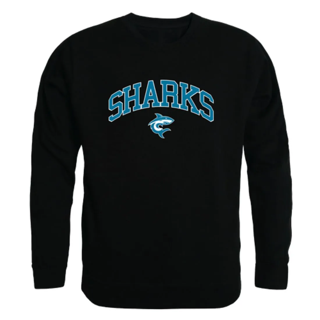 Hawaii Pacific University Sharks Campus Fleece Crewneck Pullover Sweatshirt