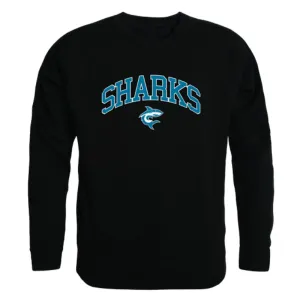 Hawaii Pacific University Sharks Campus Fleece Crewneck Pullover Sweatshirt