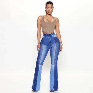High Waist Boot Cut Jeans