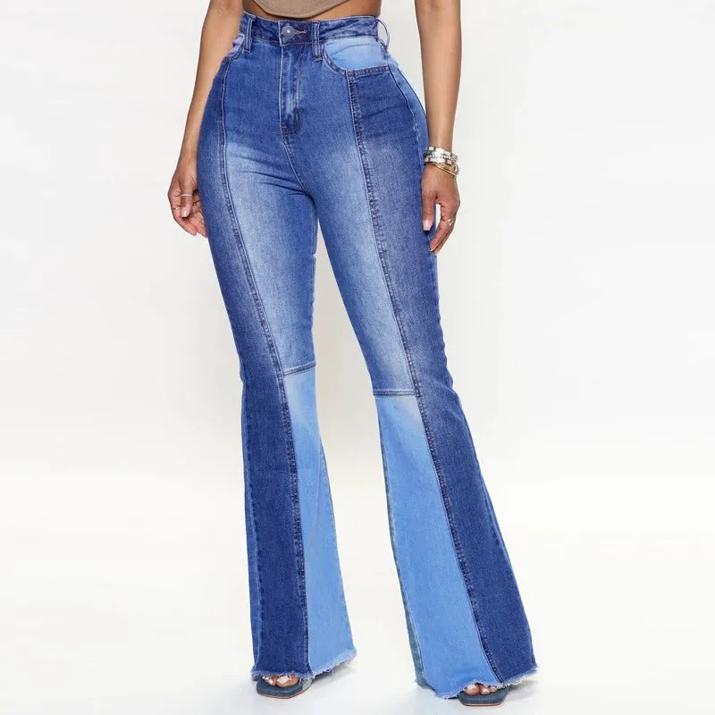 High Waist Boot Cut Jeans