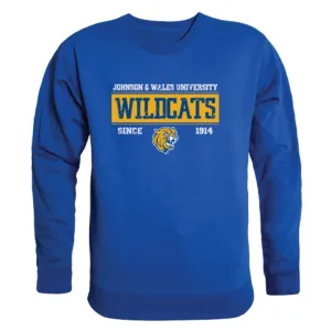 Johnson & Wales University Wildcats Established Fleece Crewneck Pullover Sweatshirt Johnson & Wales University Wildcats Established Fleece Crewneck Pullover Sweatshirt