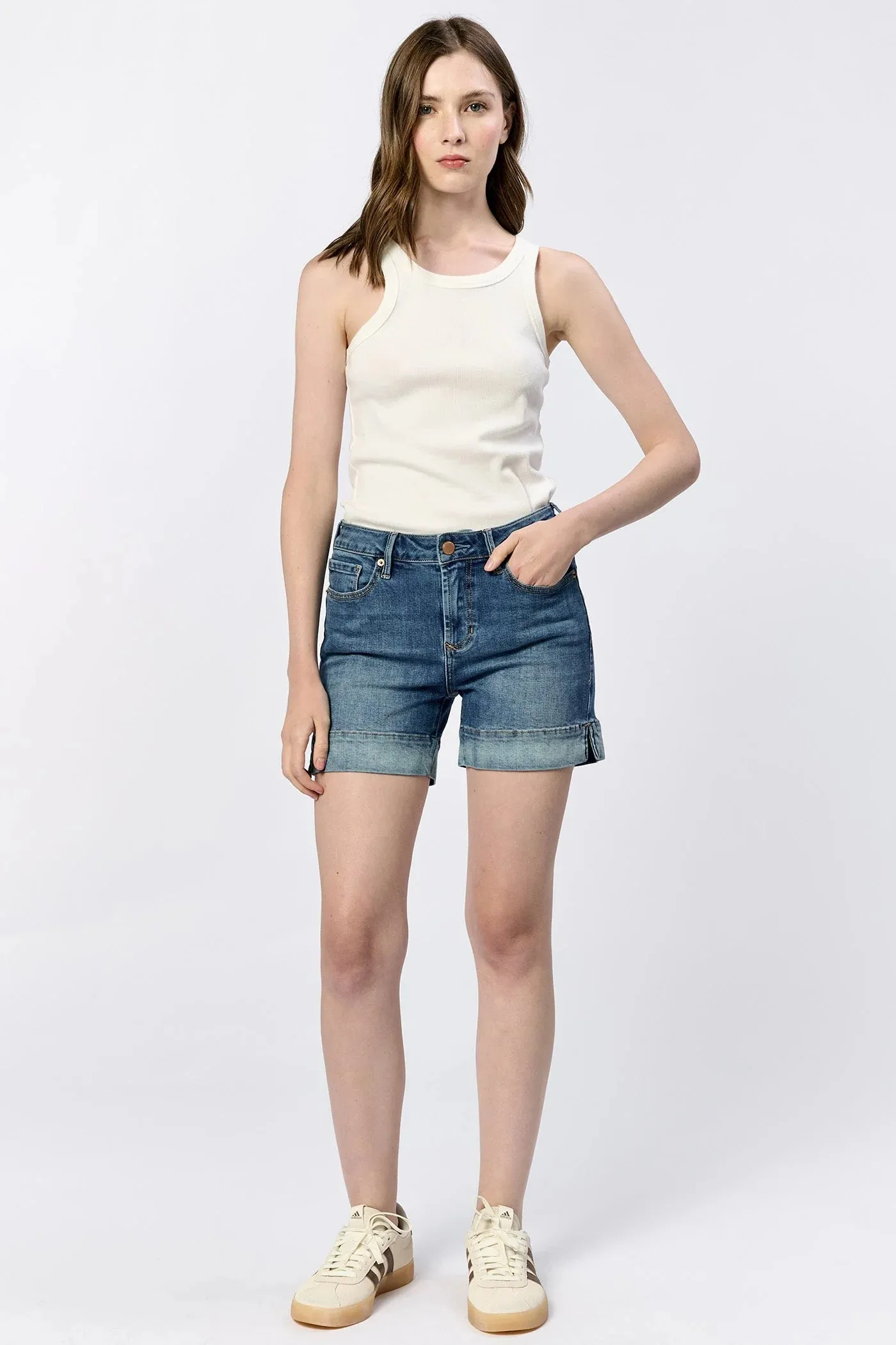 Julian Denim Short- Lagoon