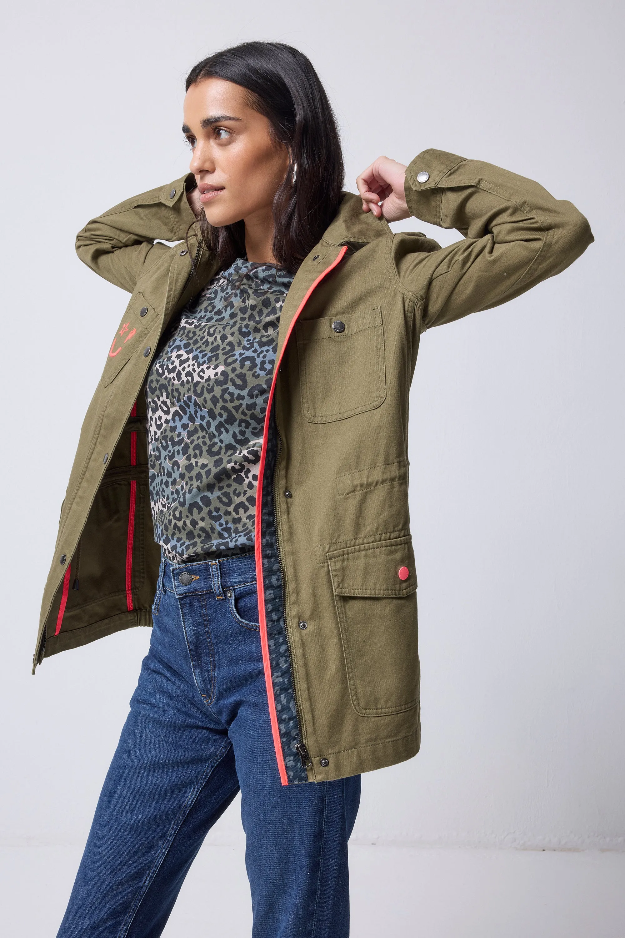 Khaki Utility Jacket