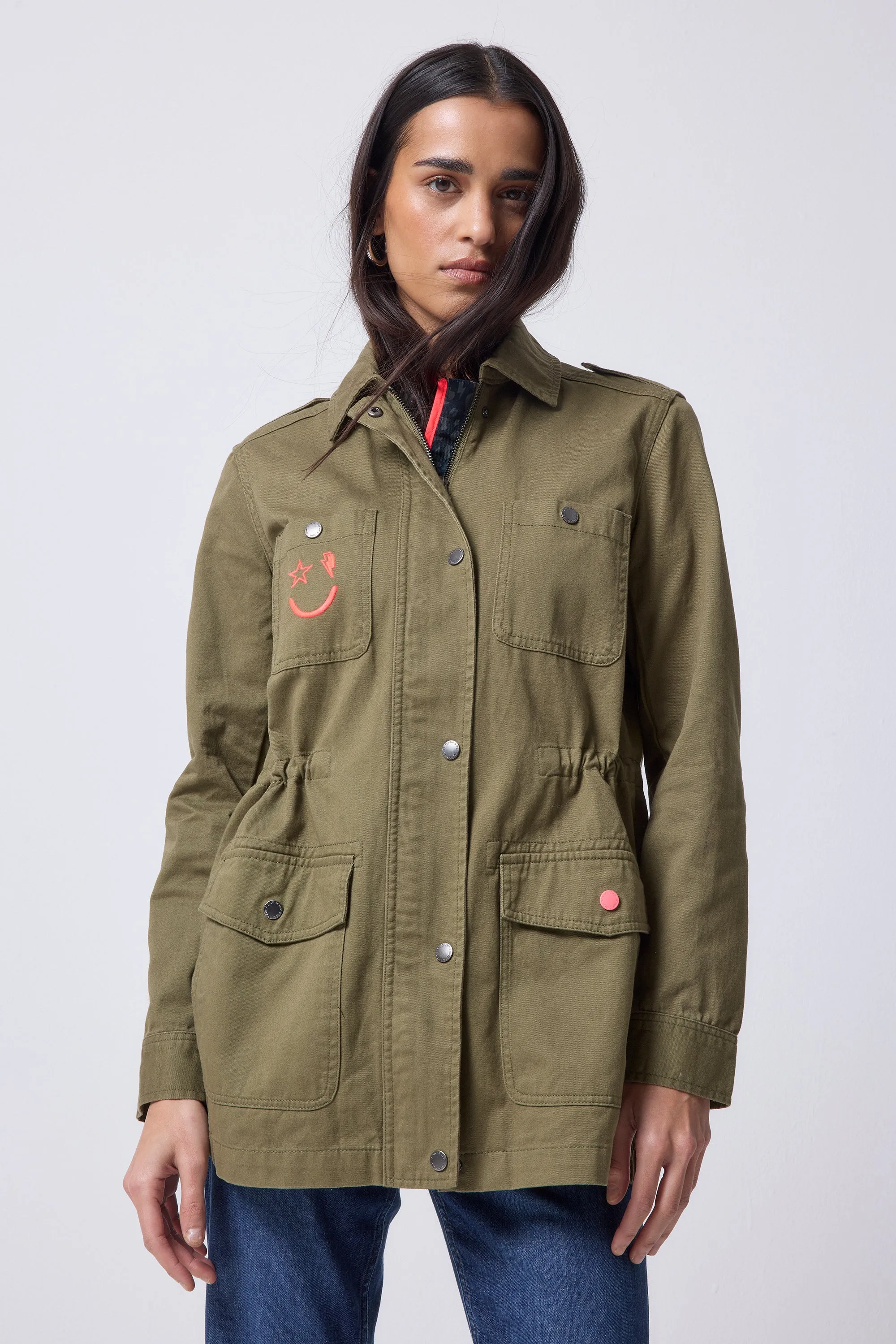 Khaki Utility Jacket