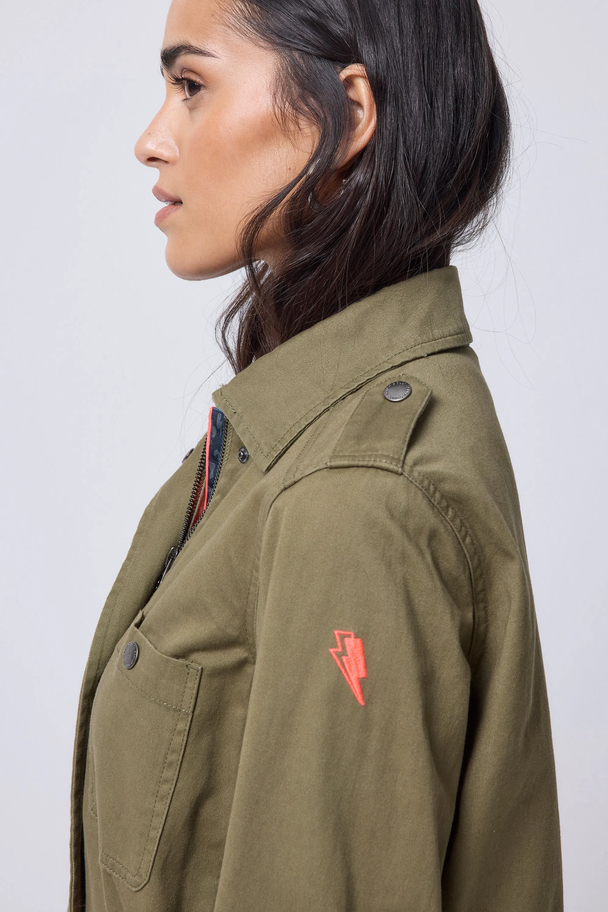 Khaki Utility Jacket