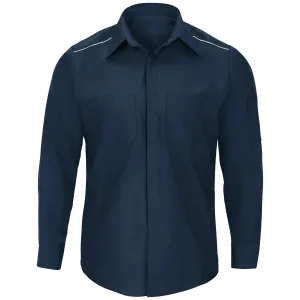 Men's Long Sleeve Pro Airflow Work Shirt SP3A - Navy